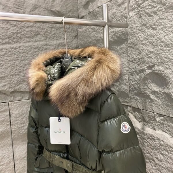 MONCLER latest down jacket, Colours: black, white, army green. - Image 8