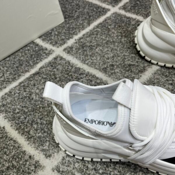 new men's low-top drawstring lace-up thick bottom sneakers - Image 7