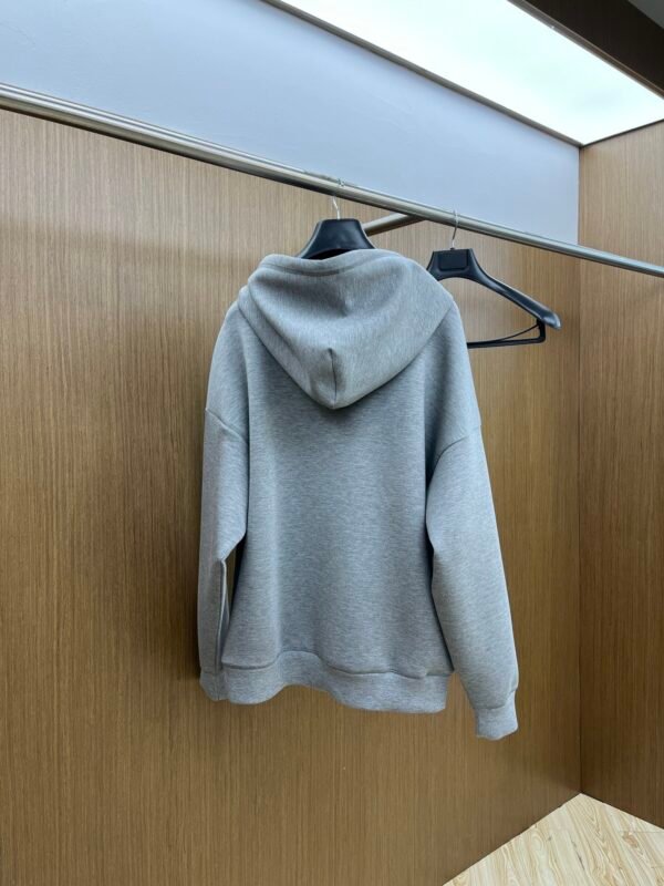 GUCCI/2024 new drawstring hooded hooded pullover casual sweater men and women with the same models - Image 10