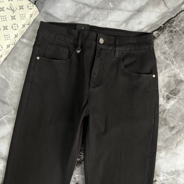 ARMANI / Armani fall and winter new AJ home original single men's fashion models customized, 23ss fall and winter top men's fashion Slim small straight leg jeans - Image 10