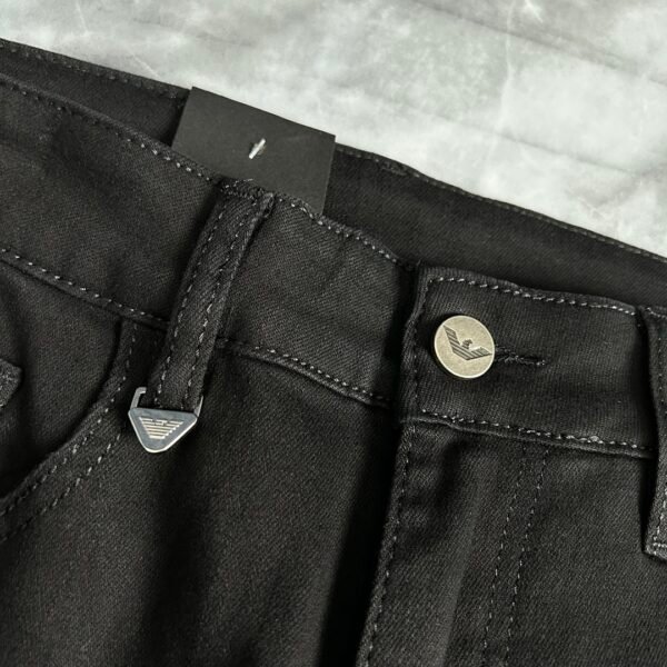 ARMANI / Armani fall and winter new AJ home original single men's fashion models customized, 23ss fall and winter top men's fashion Slim small straight leg jeans - Image 6