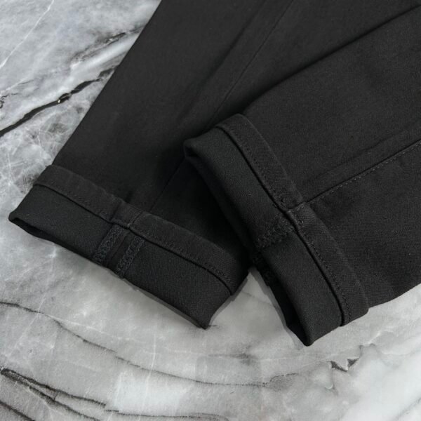 ARMANI / Armani fall and winter new AJ home original single men's fashion models customized, 23ss fall and winter top men's fashion Slim small straight leg jeans - Image 5