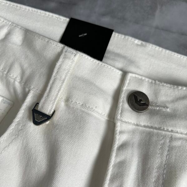 ARMANI / Armani fall and winter new AJ home original single men's fashion models customized, 23ss fall and winter top men's fashion Slim small straight leg jeans - Image 5