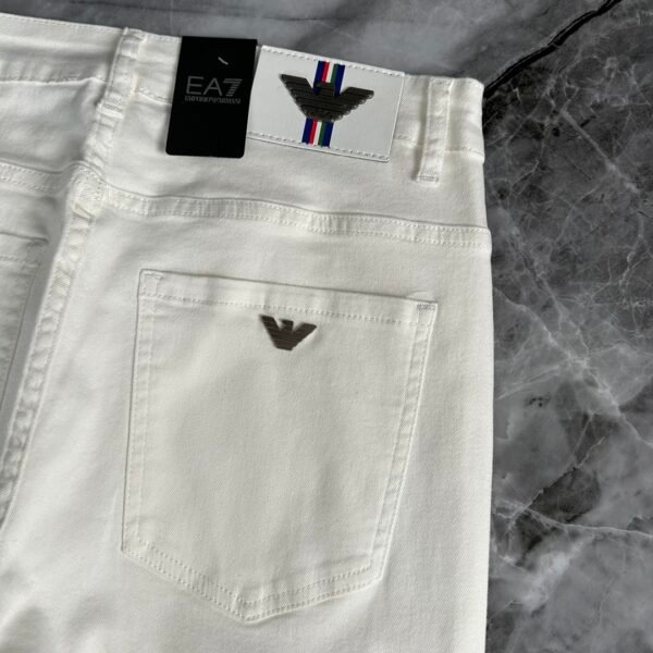 ARMANI / Armani fall and winter new AJ home original single men's fashion models customized, 23ss fall and winter top men's fashion Slim small straight leg jeans - Image 7