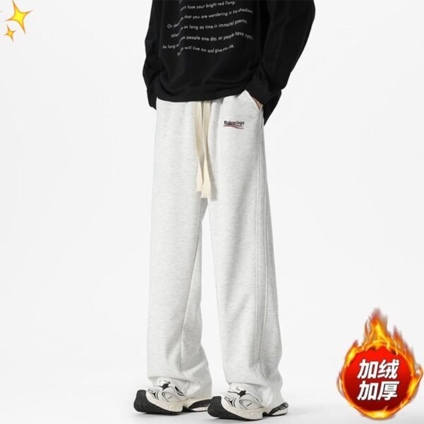 Balenciaga Balenciaga Paris Family Padded Thickened Warm Casual Mopping Pants - Image 10