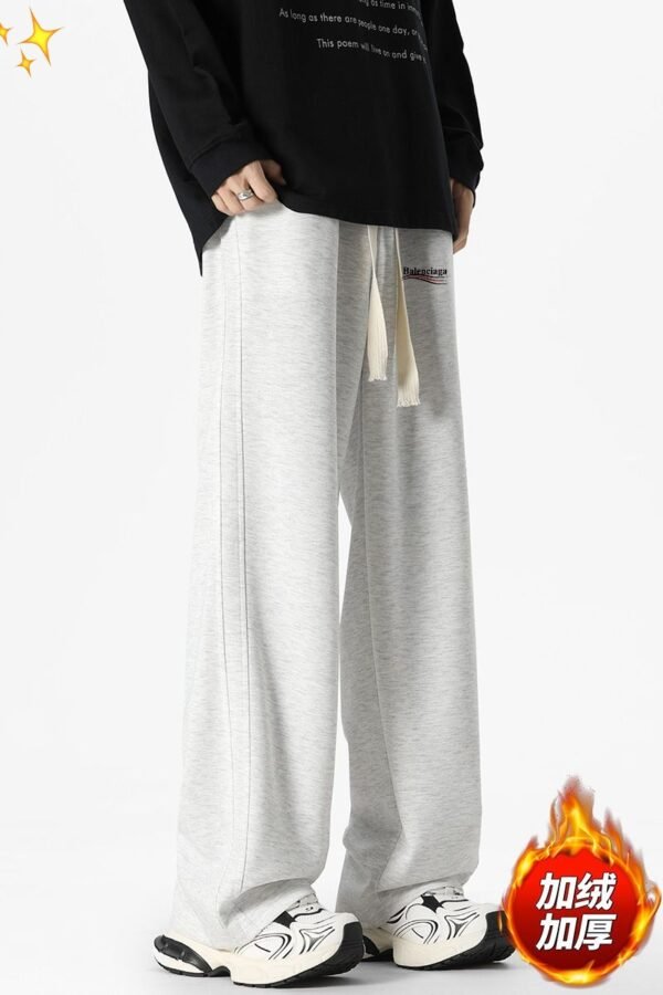 Balenciaga Balenciaga Paris Family Padded Thickened Warm Casual Mopping Pants - Image 5