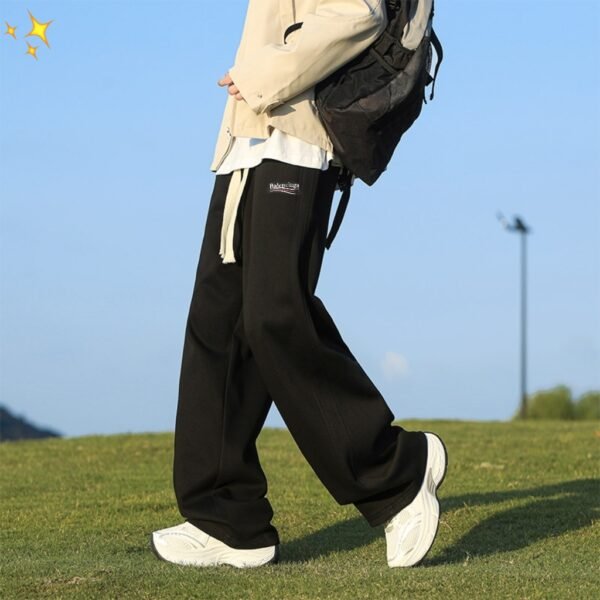 Balenciaga Balenciaga Paris Family Padded Thickened Warm Casual Mopping Pants - Image 6