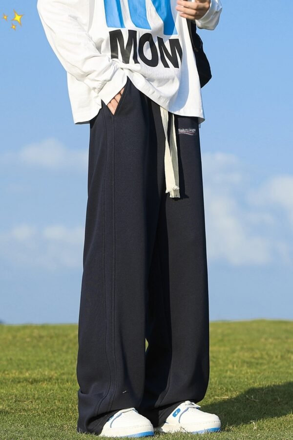 Balenciaga Balenciaga Paris Family Padded Thickened Warm Casual Mopping Pants - Image 9