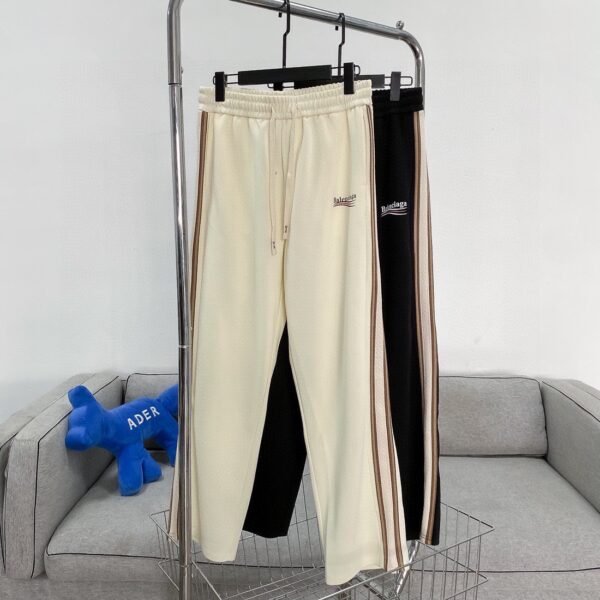 BALENCIAGA Paris family counter new sports straight leg pants 💯 - Image 6