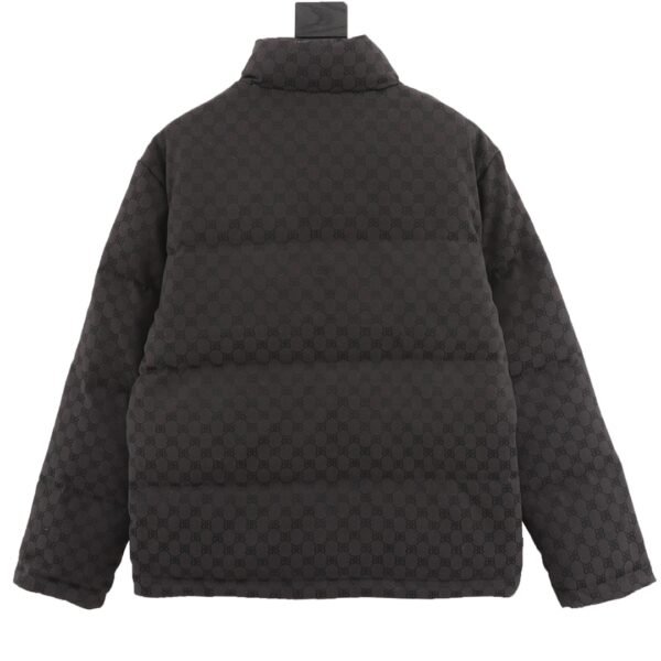 BALENCIAGA x Gucci co-branded double B full print down jacket - Image 3