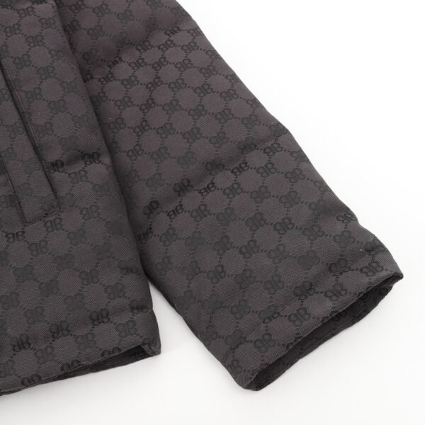 BALENCIAGA x Gucci co-branded double B full print down jacket - Image 5