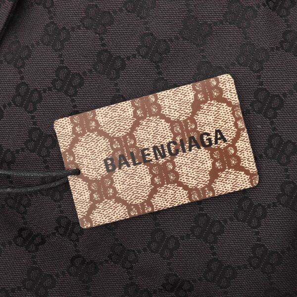 BALENCIAGA x Gucci co-branded double B full print down jacket - Image 7