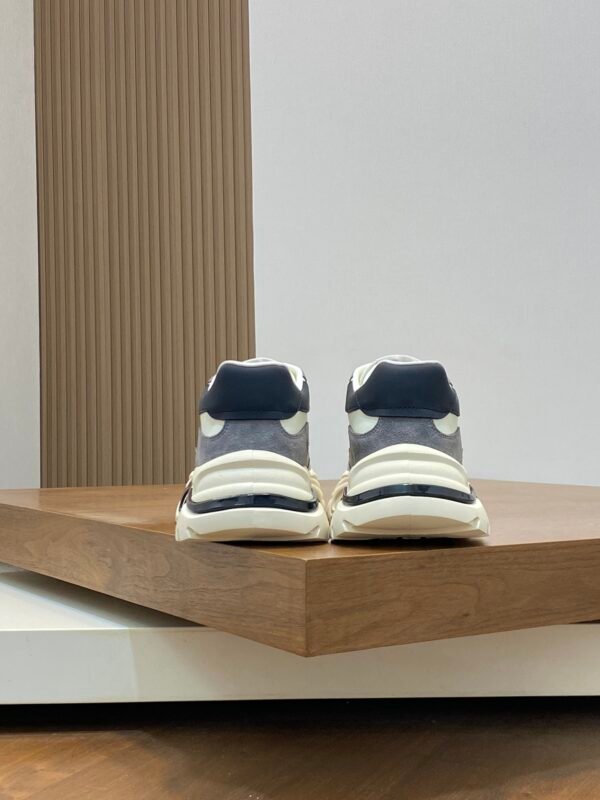Hermes Hugo Thick Sole Sneakers Casual Men's Shoes/Grey - Image 9