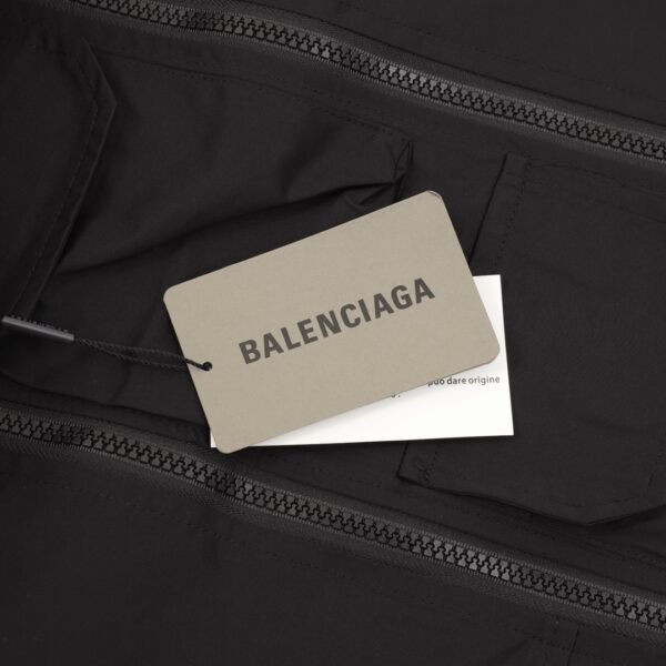 Balenciaga Balenciaga BLCG 23ss Spoof 3Bsporty Black Jacket Rush Jacket Coat - Image 6