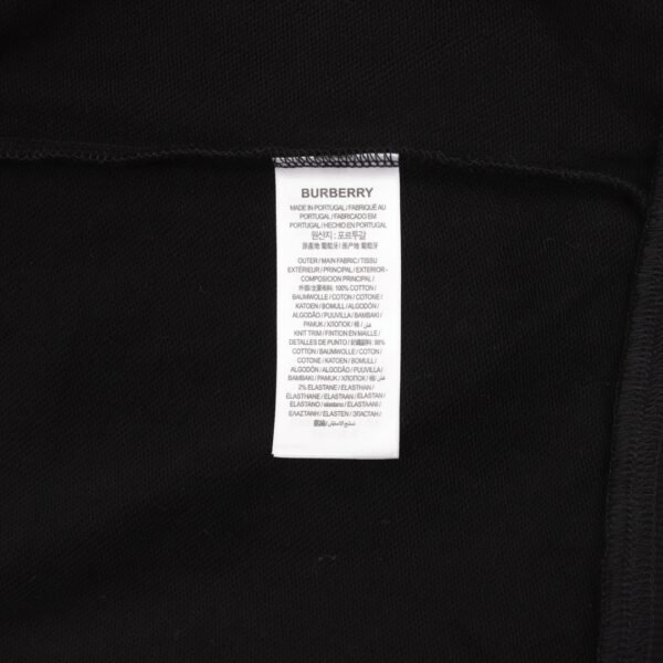 BURBERRY Burberry BBR 24FW Letter Embroidered Plaid Zipper Hooded Sweatshirt Jacket - Image 3