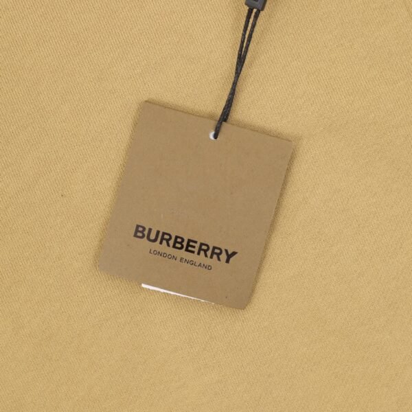 BURBERRY Burberry BBR 24FW Letter Embroidered Plaid Zipper Hooded Sweatshirt Jacket - Image 4