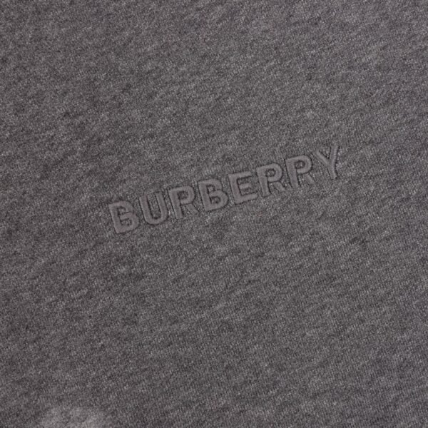 BURBERRY Burberry BBR 24FW Letter Embroidered Plaid Zipper Hooded Sweatshirt Jacket - Image 6