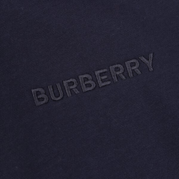 BURBERRY Burberry BBR 24FW Letter Embroidered Plaid Zipper Hooded Sweatshirt Jacket - Image 3