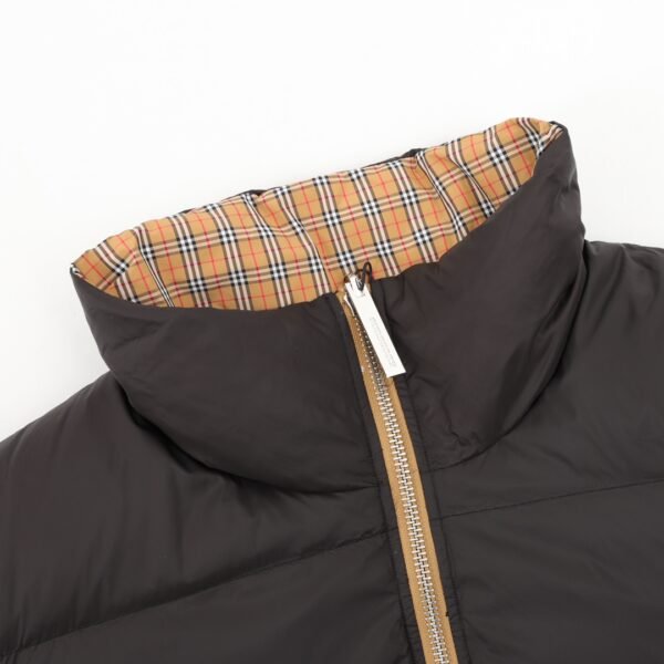 Burberry/Burberry Reversible Plaid Down Jacket - Image 16