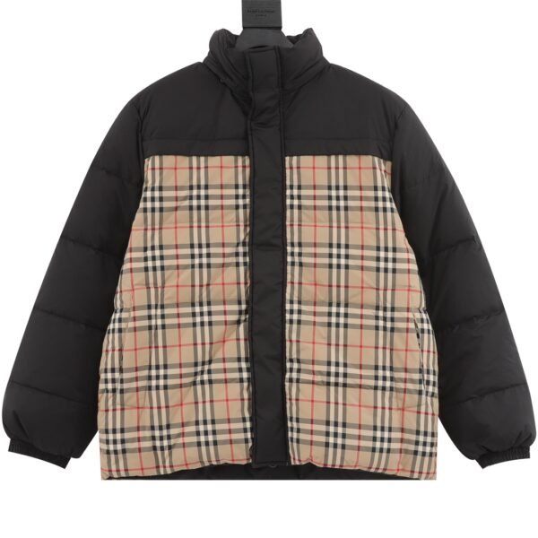 Burberry Burberry BBR Checked Reversible Down Jacket - Image 3