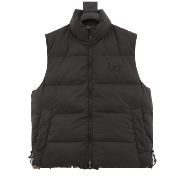 Burberry Burberry BBR check pattern reversible down vest - Image 15