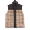 Burberry Burberry BBR check pattern reversible down vest