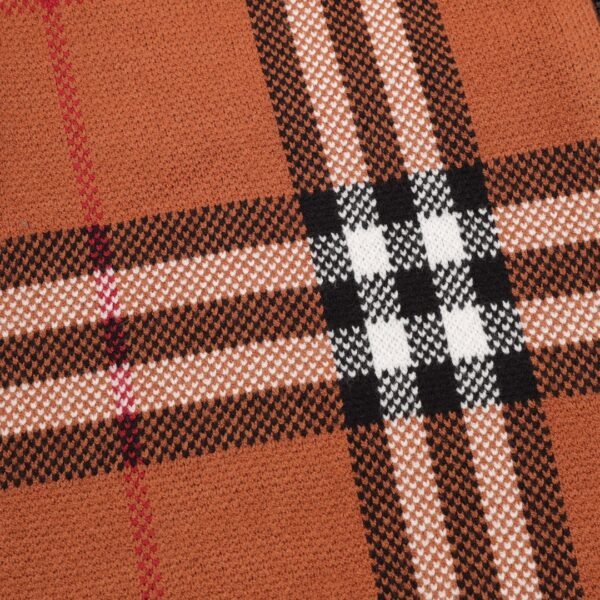 Burberry/Burberry 23Fw Check Zipper Sweater Cardigan - Image 3
