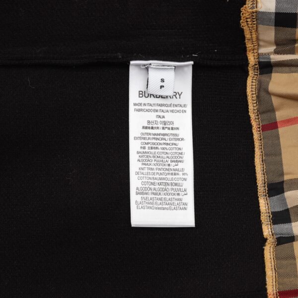Burberry/Burberry Gingham Patchwork Knit Pullover Sweater - Image 7