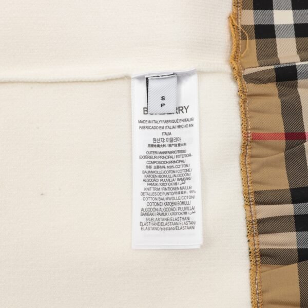 Burberry/Burberry Gingham Patchwork Knit Pullover Sweater - Image 2