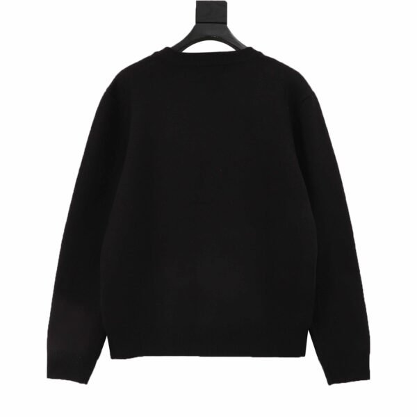 HERMES/Hermes Pegasus Embroidered Crew Neck Sweater - Image 5