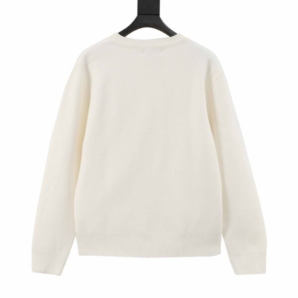 HERMES/Hermes Pegasus Embroidered Crew Neck Sweater - Image 10
