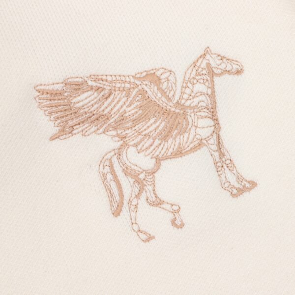 HERMES/Hermes Pegasus Embroidered Crew Neck Sweater - Image 4