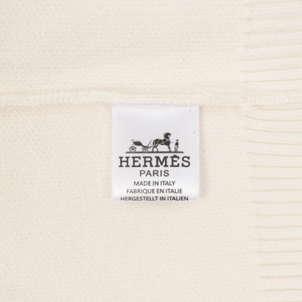 HERMES/Hermes Pegasus Embroidered Crew Neck Sweater - Image 2
