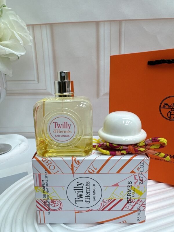 Vietnamese version of Hermes Silk Scarf White Cover Silk Italian Eau Ginger EDP200ML - Image 6