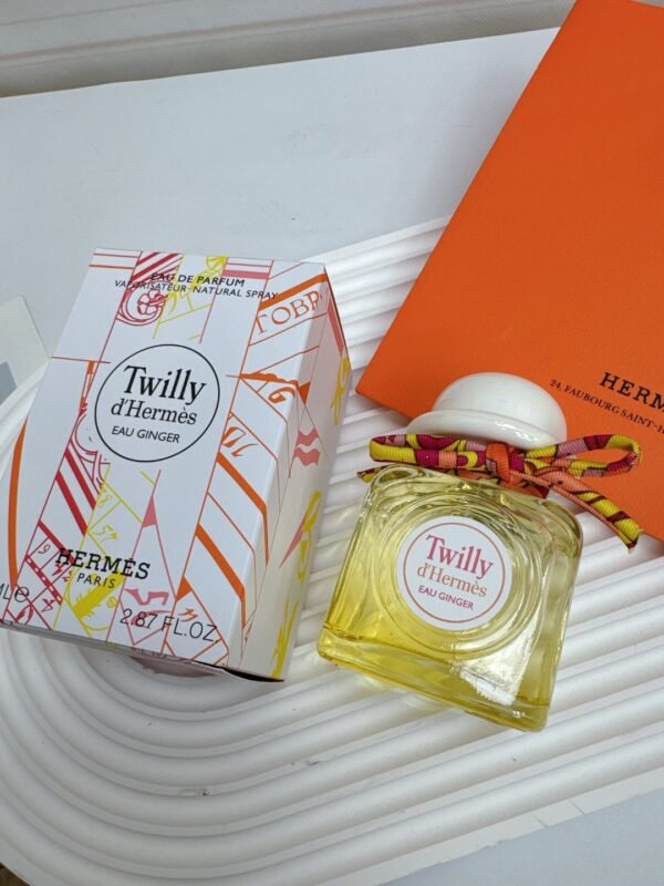 Vietnamese version of Hermes Silk Scarf White Cover Silk Italian Eau Ginger EDP200ML - Image 3