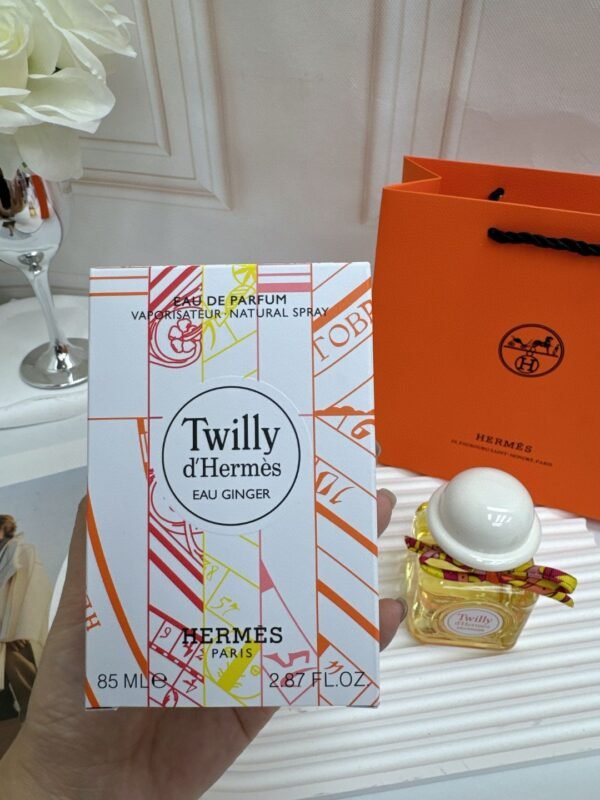 Vietnamese version of Hermes Silk Scarf White Cover Silk Italian Eau Ginger EDP200ML - Image 5