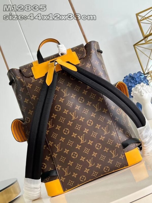 Christopher Medium Shoulder Bag/Yellow - Image 5