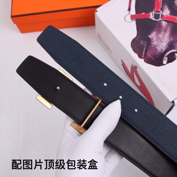 hermes leather men's belt - Image 10