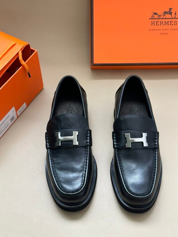 High quality Hermès leather shoes - Image 3