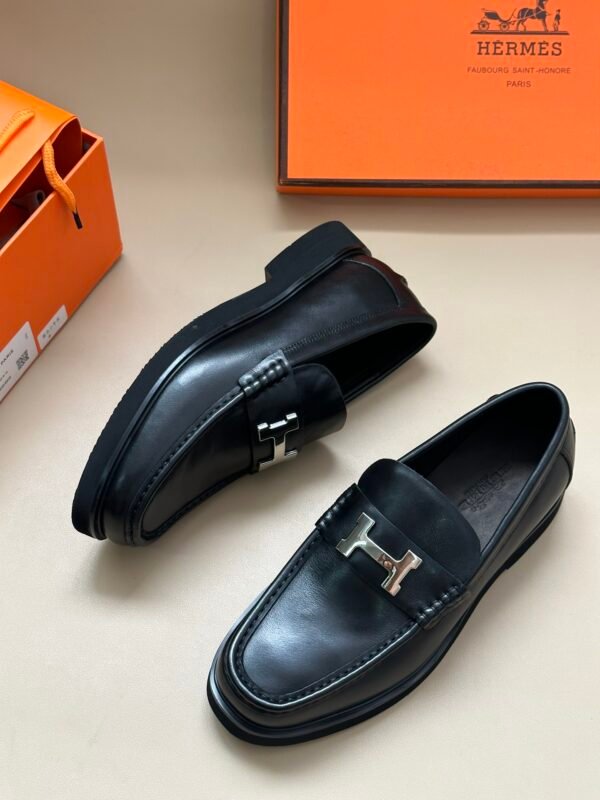 High quality Hermès leather shoes - Image 6