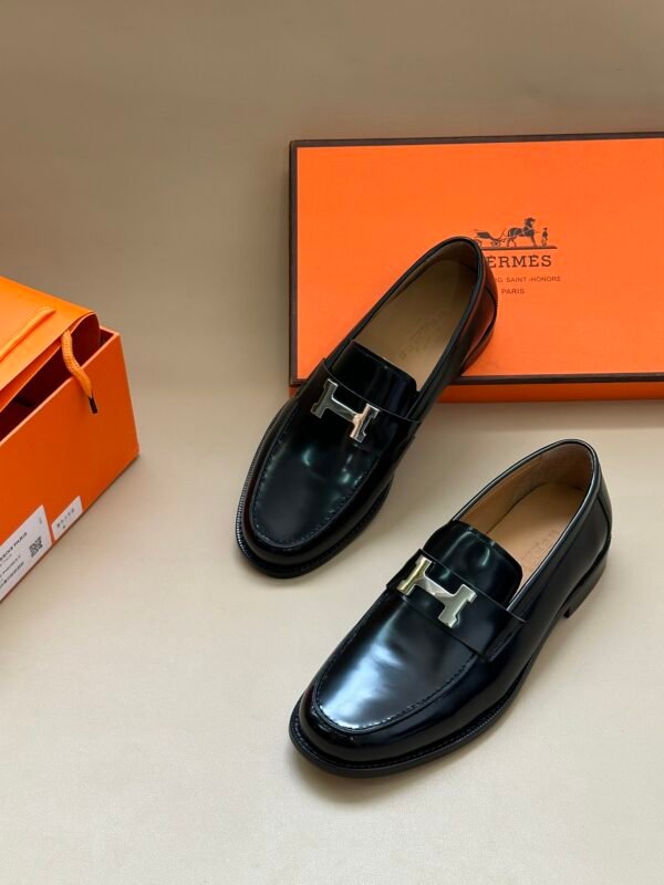 High quality Hermès leather shoes - Image 6