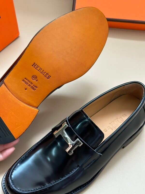 High quality Hermès leather shoes - Image 5