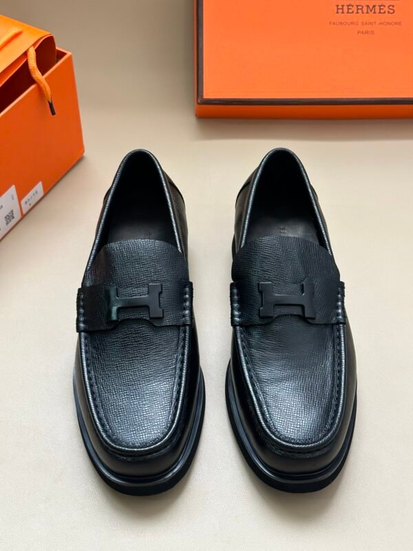 High quality Hermès leather shoes