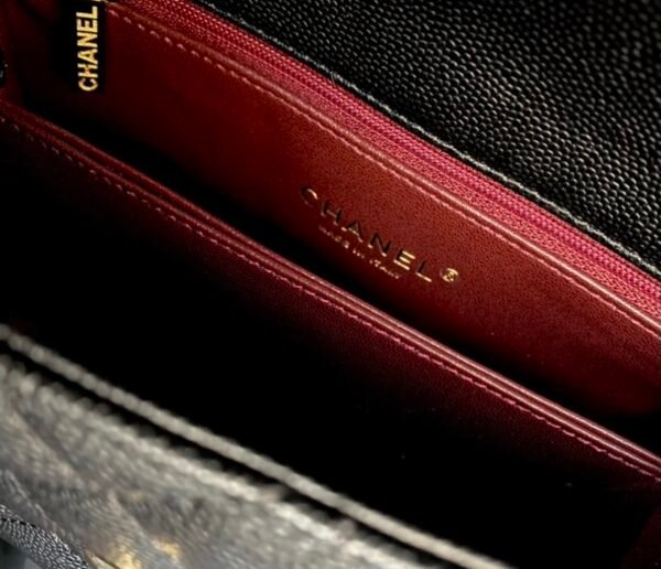 Chanel Black Classic Tote - Image 9