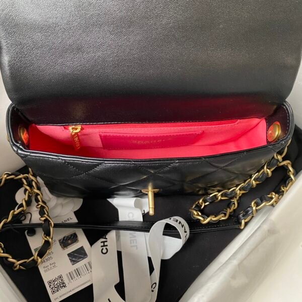 Chanel Handbag/Black - Image 8