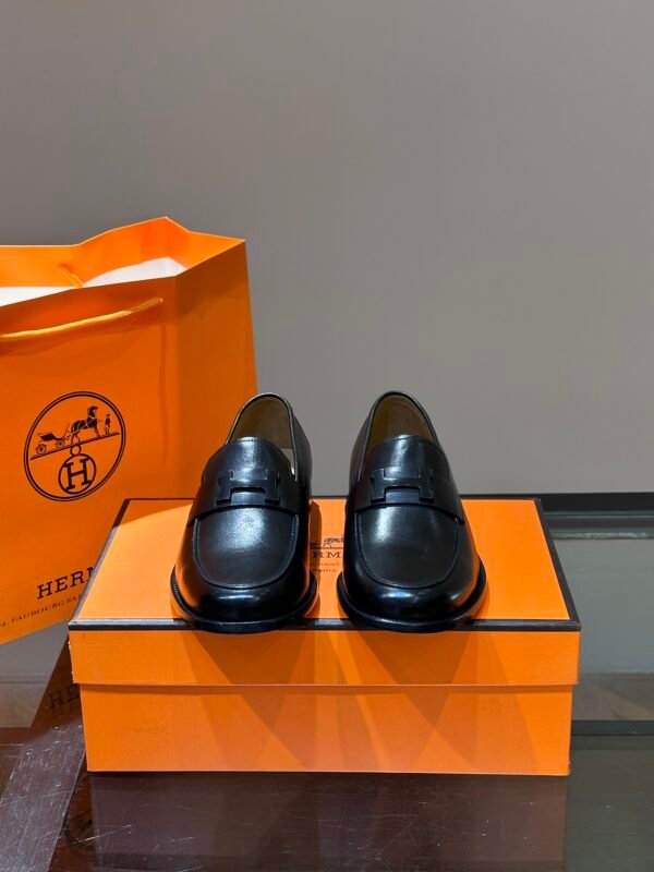 Hermes men's business casual shoes - Image 4