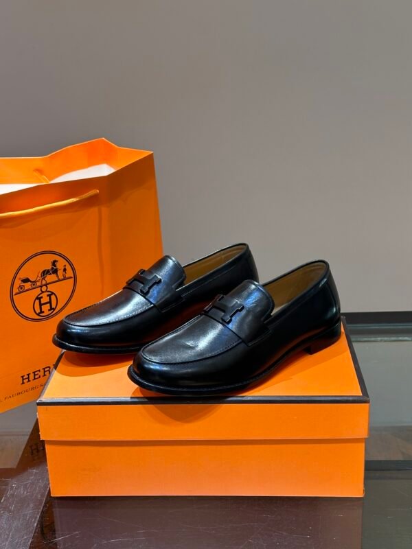 Hermes men's business casual shoes - Image 9