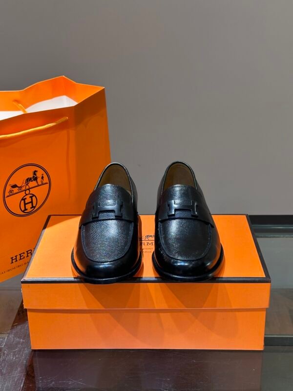 Hermes men's business casual shoes - Image 5