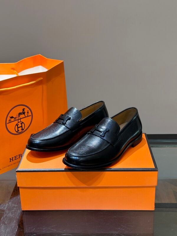 Hermes men's business casual shoes - Image 7