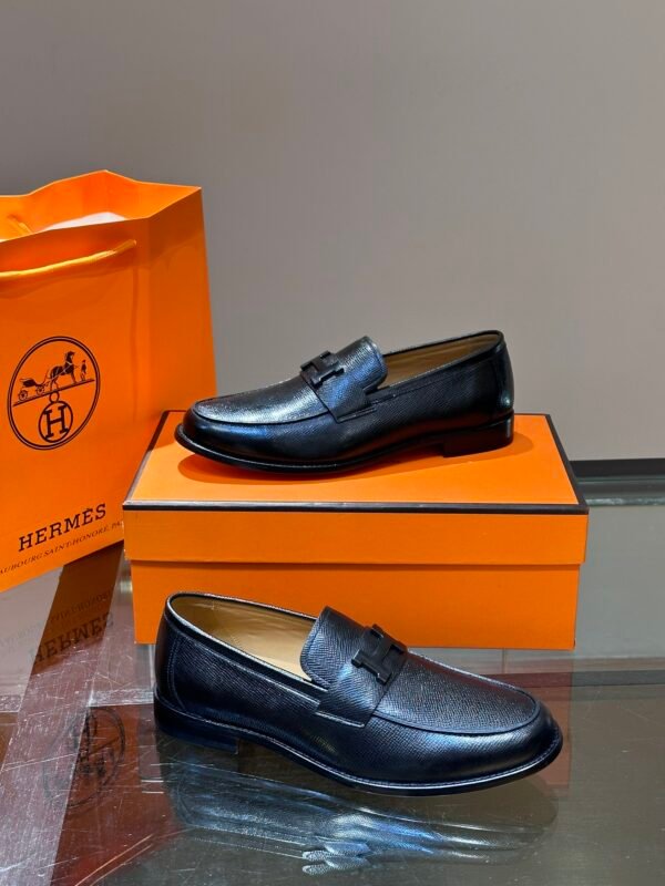 Hermes men's business casual shoes - Image 6